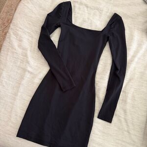Aritzia Babaton Contour Squareneck Mini Dress